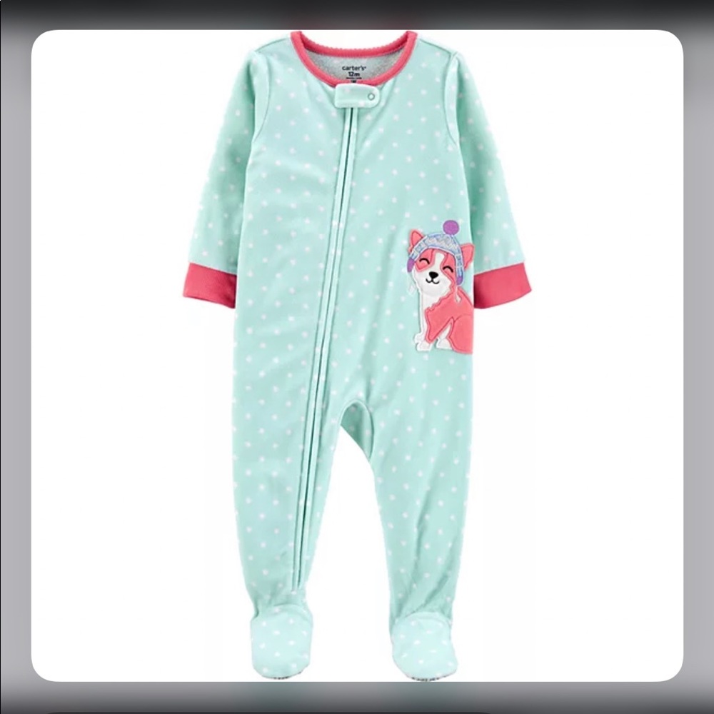 18M Carter’s Fleece Pajamas